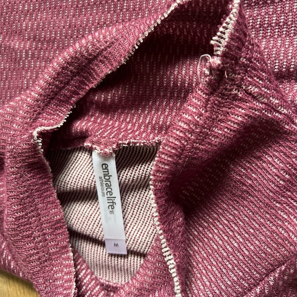 embracelife athleisure Long Sleeve crop top women’s size medium - Picture 2 of 5